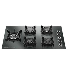 Cooktop 5 Bocas A Gás Electrolux Espelhado KE5HP Bivolt