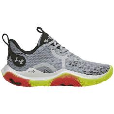 Tênis de Basquete Masculino Under Armour Spawn 3, Cinza, 48