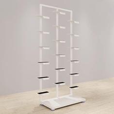 Rack De Exibição De Sapateira Para Loja De Roupas Comerciais, Prateleira De Exibição De Sapatos De Varejo Moderno E Criativo, Prateleira De Tênis De Metal, Exibição De Organizador De Sapatos Moder