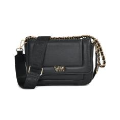 Bolsa Shoulder Quadrada Via Marte Alça Longa e Corrente Ajustável B2-518