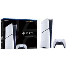 PlayStation 5 Edição Digital 825GB 1 Controle Branco Sony, Branco