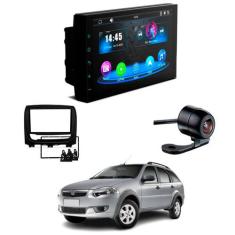Central Multimídia CarPlay Mp5 2 Din Faaftech 7 Polegadas + Câmera de 