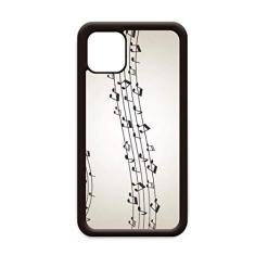 Capa elegante Black Music 5-le Staff para iPhone 11 Pro Max para Apple Mobile Case Shell