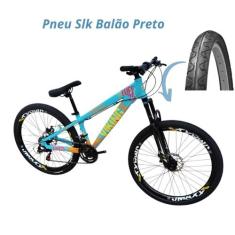 Bicicleta Vikingx 21v Aro 26 Tuff 25 Aluminio Cambio Shimano Dianteiro