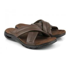 Pegada Chinelo Mule Feminino Marrom 37