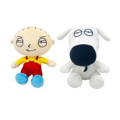 Pelucia Family Guy Stewie Brian Desenho 20Cm