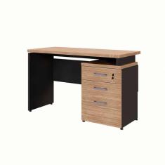 escrivaninha yaris 3 gv ameixa e preta 120 cm