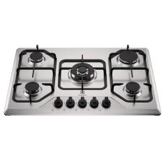 Cooktop Gás 5 Queimadores ke5xc Tripla Chama Inox Electrolux mesmas medidas do (Gf75x e Gt75x)