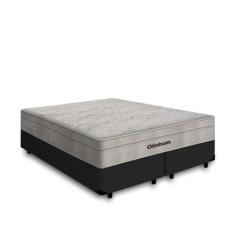 Cama Box com Colchão de Molas Ensacadas Ortobom AirTech Queen 158 cm, 