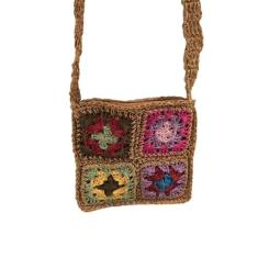 Bolsa Palha Sintética Moda Verão Feminina Estilosa Passeio - Alwy, Caq