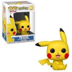 Boneco Funko POP Pokémon Pikachu Sitting - Candide