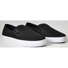 Tênis Feminino Casual Iate Slip on Sem Cadarço Calce Facil Macio Confortável-Feminino