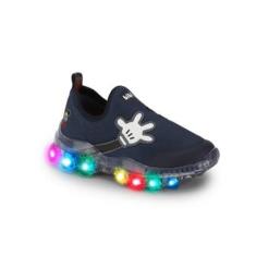 Tênis Infantil de Luz Bibi Roller Celebration Azul Mickey-Masculino
