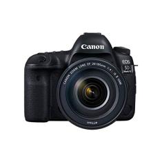 Câmera DSLR Canon EOS 5D Mark IV com lente 24-105mm f / 4L II