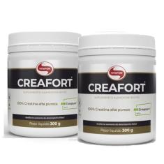Kit 2 Creatina Creafort Vitafor Pote 300g