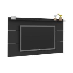 Painel Para Tv Até 75" Slim Preto Artely Preto