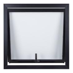 Janela De Aluminio Maxim-ar 80x60cm 1 Secção Topsul Preto