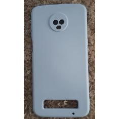 Capa Capinha Case Motorola Moto Z3 Play Silicone Aveludada Protege Câm