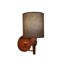 Arandela Cilíndrica Md-2030 Cobre Com Liga e Desliga Cupula Caqui - Bivolt