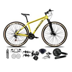 Bicicleta Aro 29 Absolute Nero 5 Shimano Altus 24v Pdv Ty301 K7 Freio Hidráulico Trava Pneu Faixa-Unissex