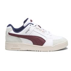 PUMA Slipstream LO Retro Lifestyle Tênis masculino, Branco, 42