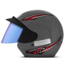 Capacete Masculino Feminino Aberto Mixs Up, PRATA, 60