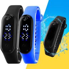 Kit Relogio Infantil prova agua digital bracelete barato - Orizom