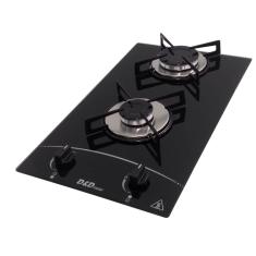 Fogão cooktop D&D a gás 2 bocas preto