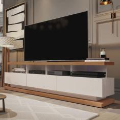 Rack Vivare 1.8 New Off White Freijó – Germai Móveis