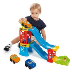 Brinquedo Infantil Ramp Racer 3 Formas 2 Carrinhos Livre de Bpa Maral