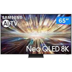 Smart TV 65" 8K MINI LED Neo QLED Samsung AI TV QN65QN800 VA 120Hz Wi-