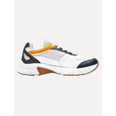 Tênis Calvin Klein Jeans Masculino New Runner Laser CK Branco-Masculino