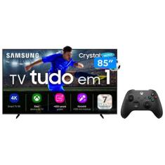 Smart TV 85 Samsung Crystal UHD 85U8600F 4K - Tizen + Controle Xbox EP