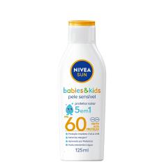 NIVEA SUN Kids Sensitive FPS 60 - Protetor 125ml BLZ