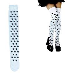 Meia 7/8 Bolinha Modelo Juvenil Adulto: Festa Fantasia Cosplay Dança Halloween