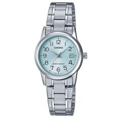 Relógio Casio Feminino Prata Ltp-V002d-2Budf
