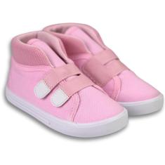 Tênis Keto Baby Infantil Cano Alto Calce Fácil Menina-Feminino