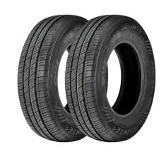 Kit 2 Pneu Delinte Aro 16 195/75R16 DV2 8 Lonas 107/105R
