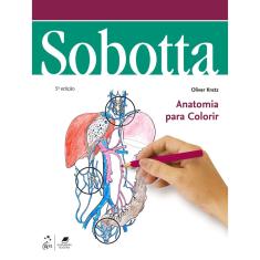 Livro - Sobotta Anatomia para Colorir