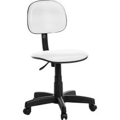 Cadeira Escritório Secretaria Rv Branco