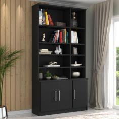 Estante para Livros 3 Portas Moderno 223cmx117cm - Foscarini