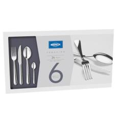 Faqueiro Bellagio com 24 Peças em Aço Inox Brinox, Inox, 24 peças