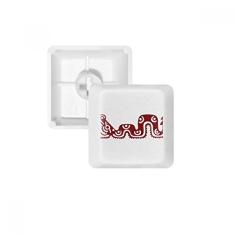 Mexico Totems Mexican Snake Civilization Teclado mecânico PBT Gaming Upgrade Kit