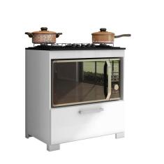 Balcao Para Cooktop 5 Bocas Alb nia Branco Brienza