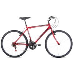 Bicicleta Houston Foxer Hammer V-Brake Sun Red Aro 26 21v-Unissex
