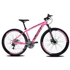 Bicicleta Aro 29 Rino Everest Hidraulic Shimano 27 marchas - Kit Sunrace + Trava-Unissex
