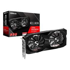 Placa de Vídeo rx 6600 cld 8G ASRock amd Radeon, 8GB, GDDR6 - 90-GA2RZZ-00UANF