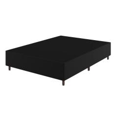 Base Box Casal Class (38x138x188cm) Preto - Casa Giulia