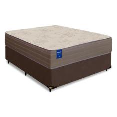 Cama Box Casal Colchão De Espuma D33 Semi Ortopédico Extra Firme Ortho