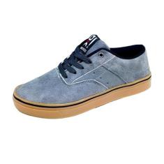 Tênis Skate Skatista Masculino Feminino Camurça - DK SHOES, 38, Azul e
